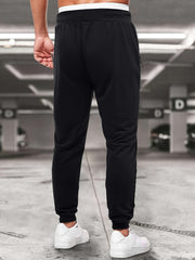 Mythic Dragon Pattern Men's Warm Jogger Sweatpants for Fall/Winter