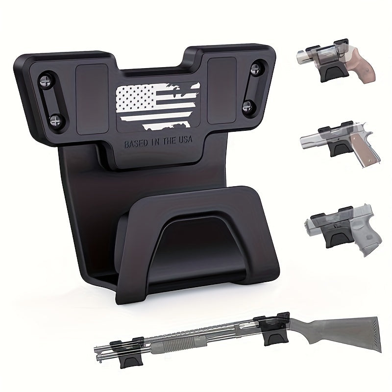 Concealed Magnet Mount with Safety Trigger Guard Protection