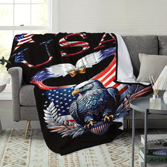 Eagle Printed Blanket for Home & Travel