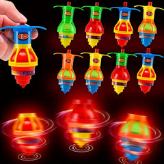 Light up Spinning Top Luminous Spinner Toy for Fun Birthday Party Favors
