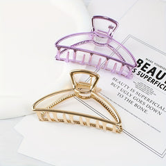 Metal Hair Claw Shark Claw Ponytail Holder Hair Accessories For Women
