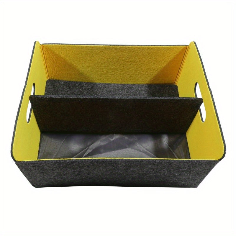 Portable Felt Clothes Storage Box Foldable Organizer