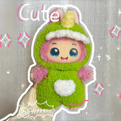 Dino Costume Set for 6-9" Dolls - Ideal Gift for Friends, Birthday or Holidays
