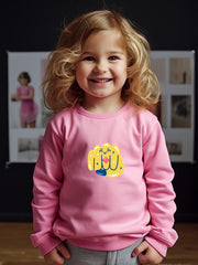 OERYUI Kids Cartoon Fist Graphic Sweatshirt Comfy Pullover