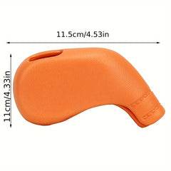 Waterproof & Durable Soft Rubber Golf Club Head Cover Protector