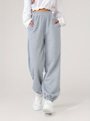 Women's High Waist Sweatpants Autumn Winter Jogger Pants