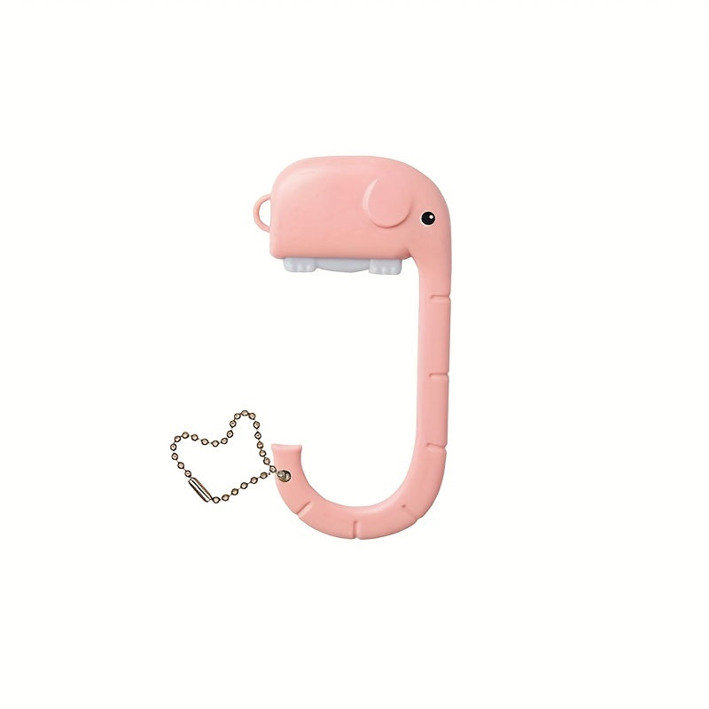 Cute Elephant Bag Hook for Table - Non-Slip and Functional