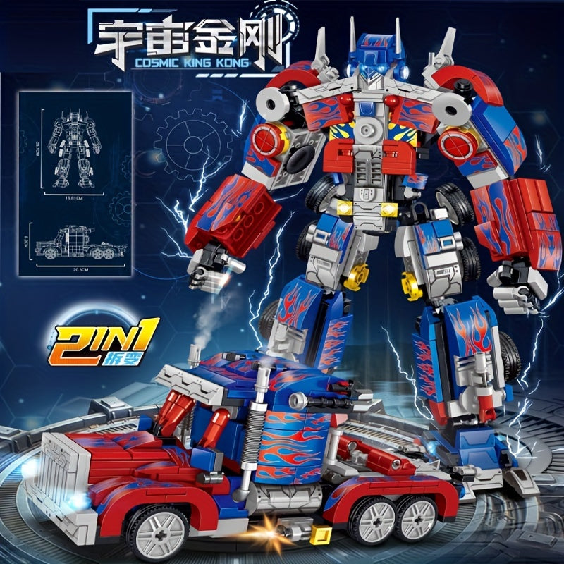 Transforming Robot Car Toy Model Action Figure For Children