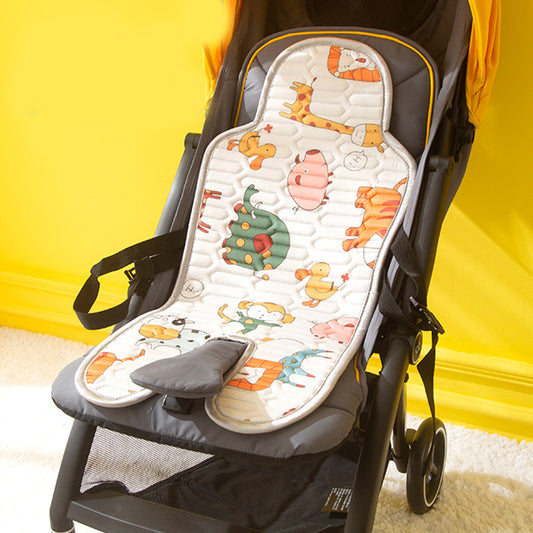 Universal Baby Stroller Pad Cushion Seat Breathable Sweat Absorbent Pad