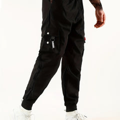 Flap Pockets Cargo Pants Men's Techwear Joggers Hip Hop Summer