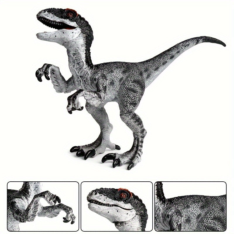 Velociraptor Dinosaur Toy, Movable Joints, Perfect Gift for Collectors