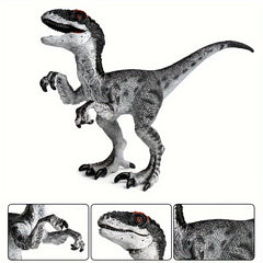 Velociraptor Dinosaur Toy, Movable Joints, Perfect Gift for Collectors