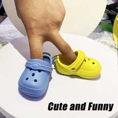 Cartoon Shoe Keychain Colorful Bag Charm Keyring