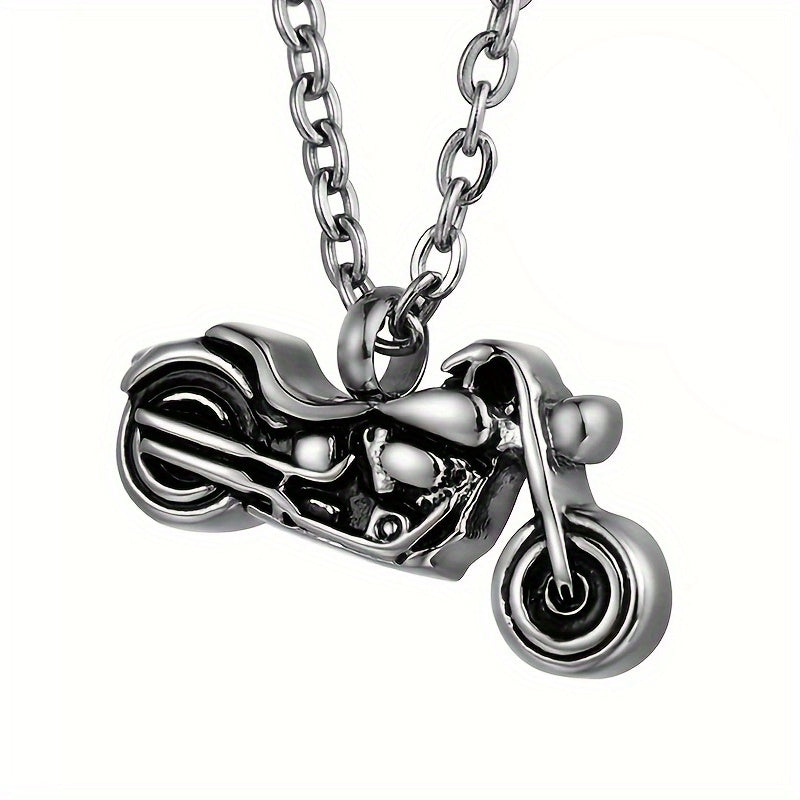 Motorcycle Cremation Jewelry Pendant Locket Memorial Ashes Holder Urn