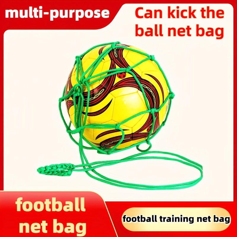 Sports Ball Storage Bag with Big Net - Football, Basketball, Volleyball