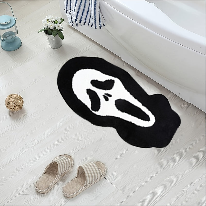 Halloween Ghostface Rug Scream Ghost Killer Tufting Art Rug