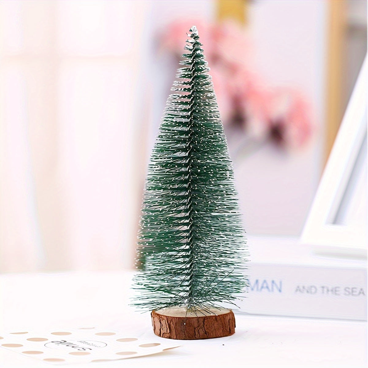 1pc Mini Christmas Tree Desktop Decoration for Holiday Party
