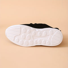 Women's Knitted Sports Shoes Lace Up Running Trainers Lightweight Sneakers