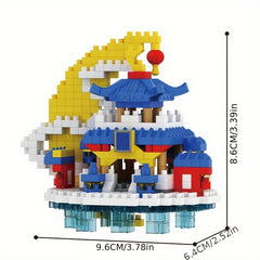 Chinese Architecture Building Blocks Set