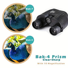 Compact Binoculars for Bird Watching, Travel, Outdoor Sports