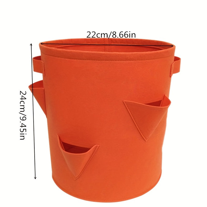 Heavy Duty Non Woven Fabric Planter Bags for Growing Plants