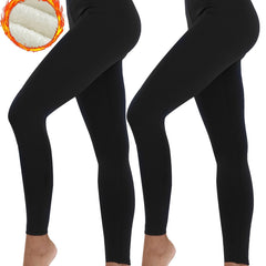 Plush Lined Thermal Pants Soft & Comfy Tights Winter Women's Lingerie