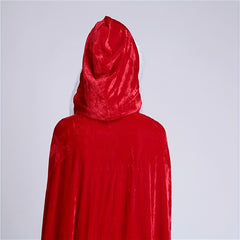 Christmas Costume Cape Santa Claus Little Red Hood Cosplay Performance