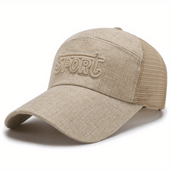 Men's Outdoor Sunshade Baseball Cap Embroidered Sun Hat