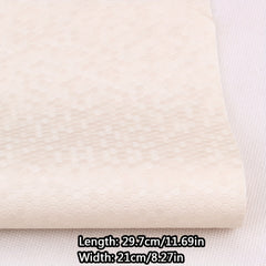 A4 PVC Honeycomb Pattern Leather Fabric