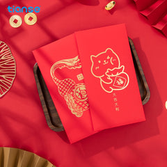 6pcs Chinese Red Packet Lucky Money Envelope Spring Wedding Greeting Decoration