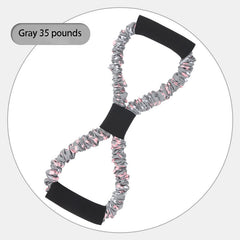 8 Figure Elastic Loop Resistance Band for Fitness Training