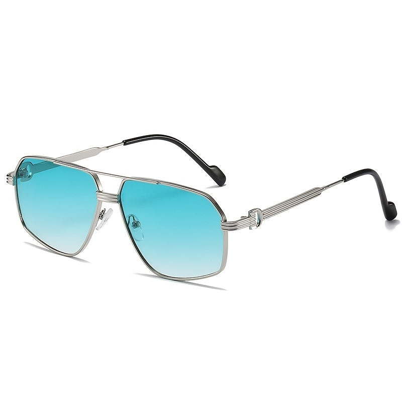 Vintage Biker Metal Glasses