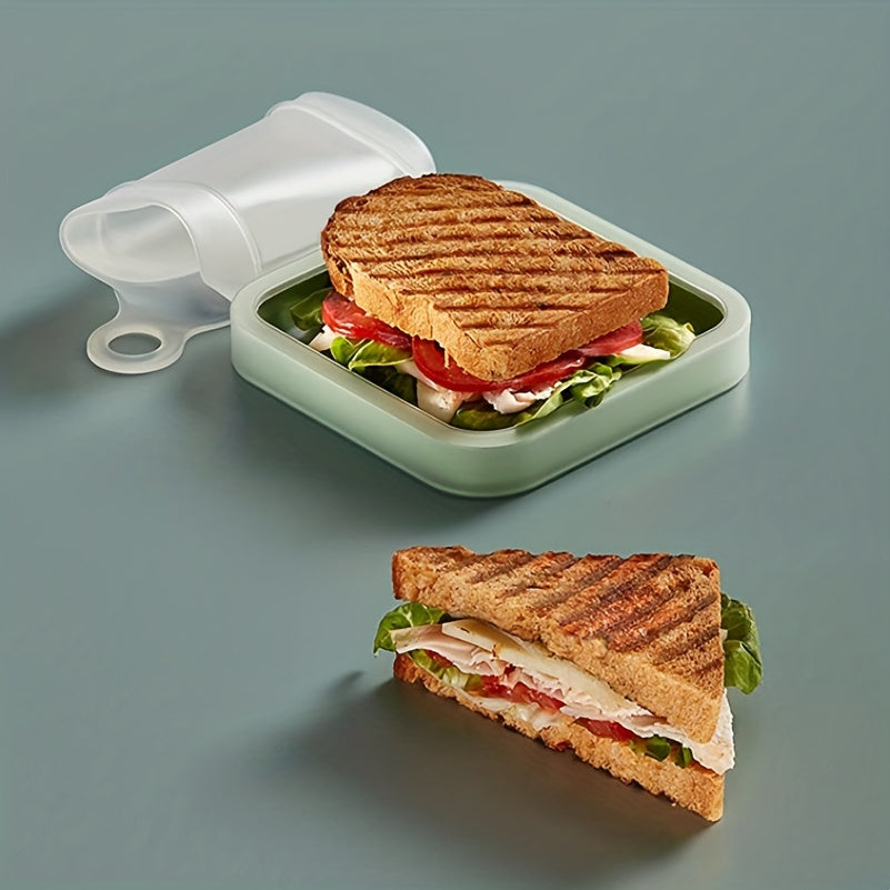 Sandwich Toast Lunch Box Leakproof Food Container for Teenagers and Workers
