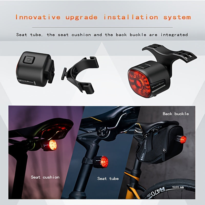 WT09 Bike Brake Light for Safety Riding at Night