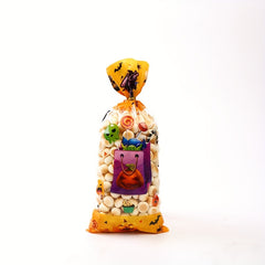 50pcs Halloween Cellophane Candy Bag Hand Gift Small Business Supplies