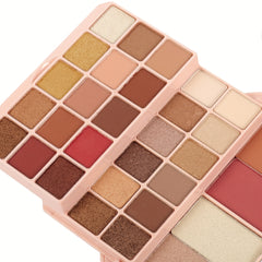 Pink Princess Makeup Set Blush Highlighter Bronzer Face Powder Eyeshadow