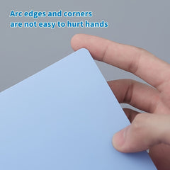 4pcs Gray Waterproof Archive Folder A4 Size Thickened File Bag