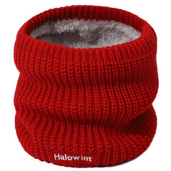 Solid Fleece Scarf for Men & Women