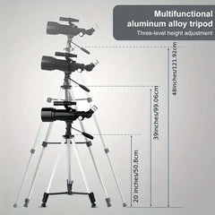AFTERWAVE Beginner Telescope with Tripod & Finder Scope 70mm Lens