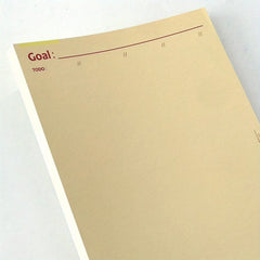 B5 Cheese Memo Pad 50 Sheets Student Planner Office Learning Supplies
