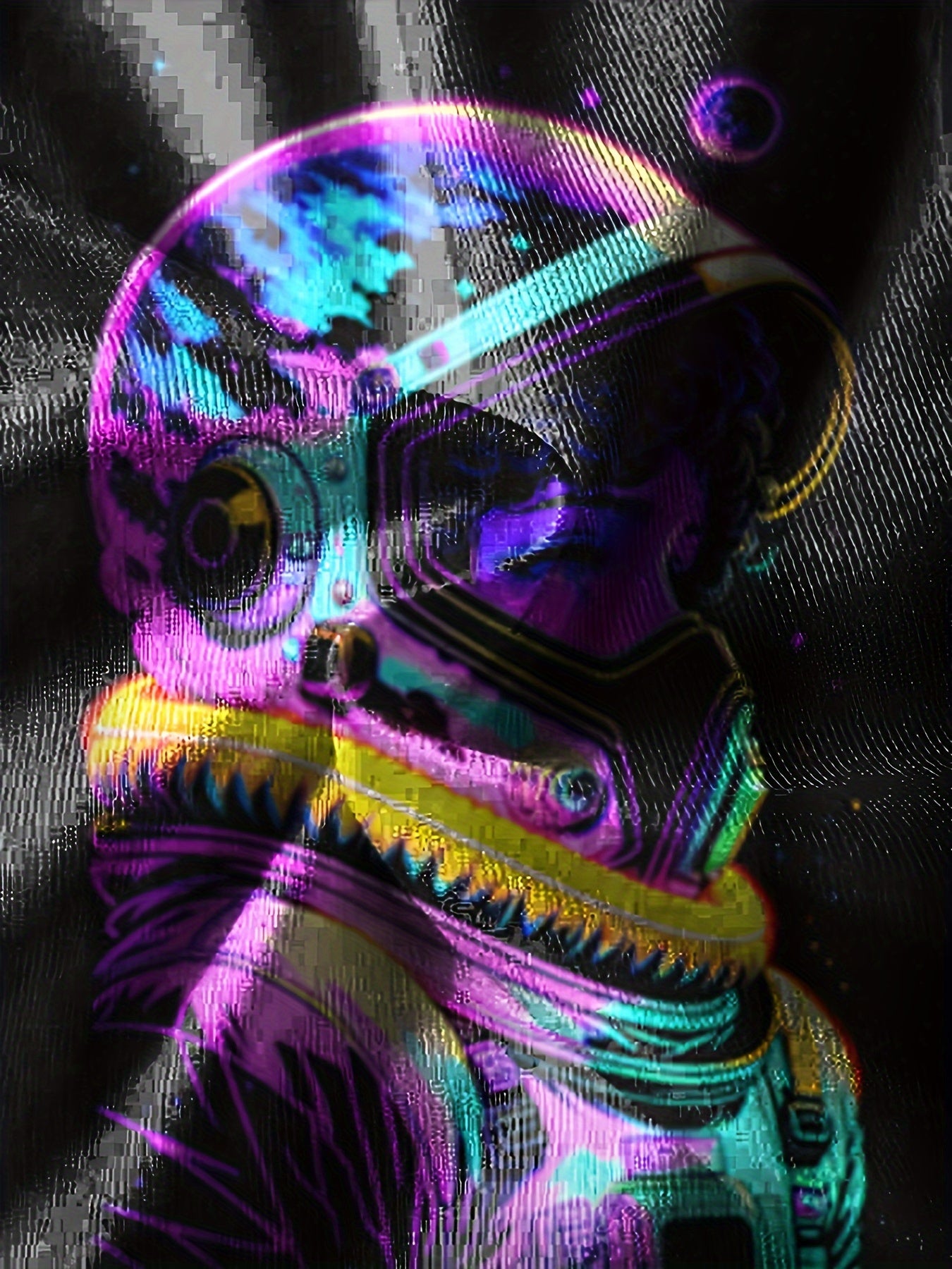 Astronaut 3D Print Boy's Tee Short Sleeve Comfy T-shirt