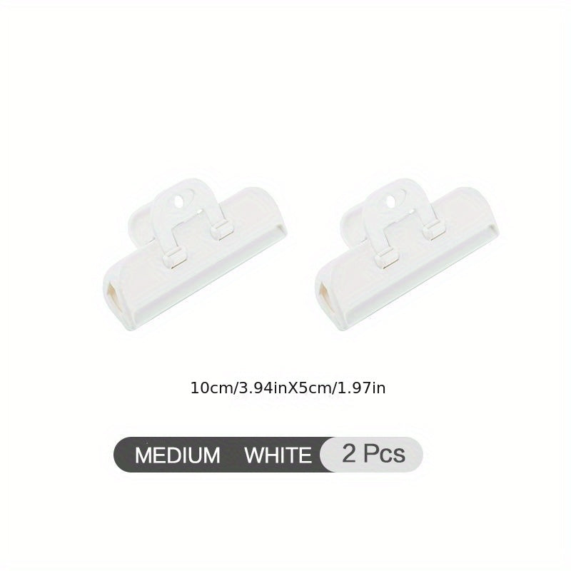2pcs Sealing Clip Bag Clips Portable Storage Food Snack Sealing Bag Clips
