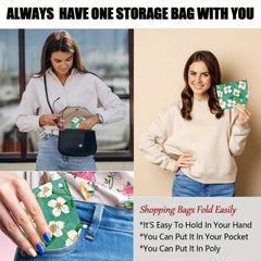 12Pack Reusable Grocery Bag Foldable Large Capacity Gift T