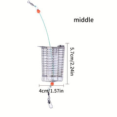 2pcs Stainless Steel Fishing Nest Builders