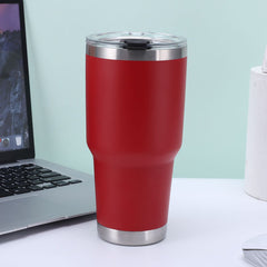 30oz Stainless Steel Vacuum Tumbler with Lid