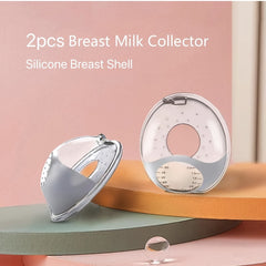 Silicone Breast Milk Collector Stand Scale Soft Shell Reusable Nursing Pad