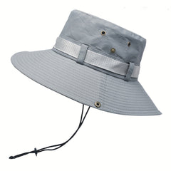 Adult's Sun Protection Fishing Bucket Hat Lightweight Wide Brim Sun Cap