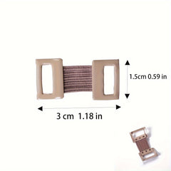 50pcs Elastic Bandage Clips Stretch Metal Clips w/ Storage Box