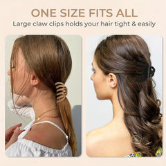 Casual Non slip Hair Clips Claw Clips Hair Accessories For Girls Kids