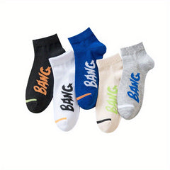 Boys Kids Short Socks Summer Breathable Invisible Socks for Teen Students